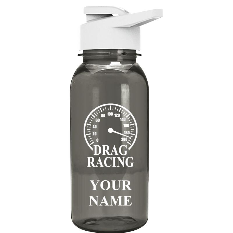 WATER BOTTLE 18OZ GRAY