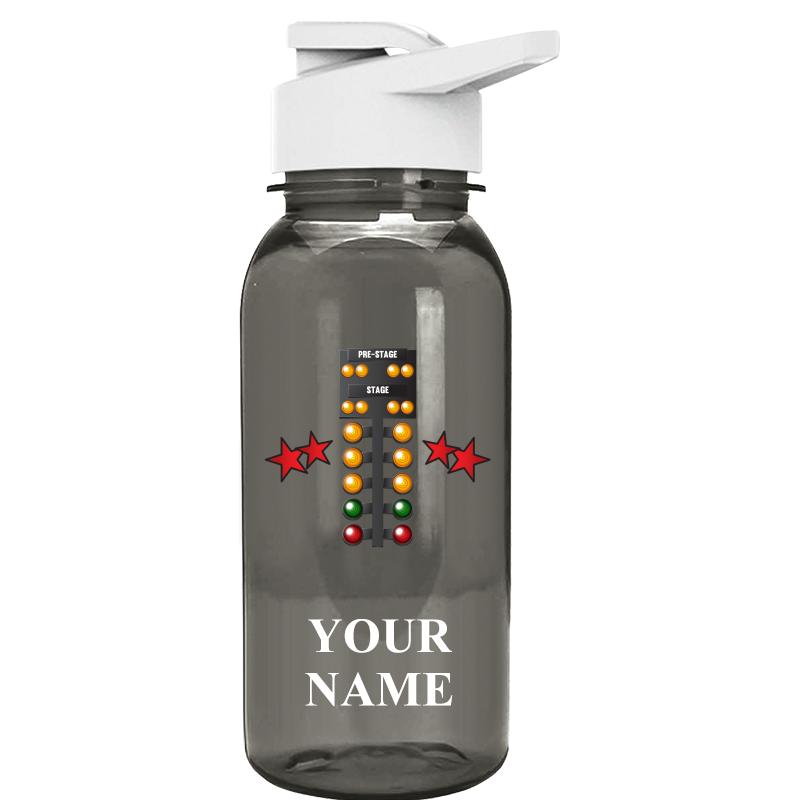 WATER BOTTLE 18OZ GRAY