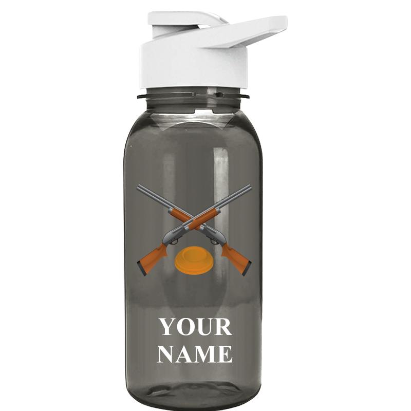 WATER BOTTLE 18OZ GRAY