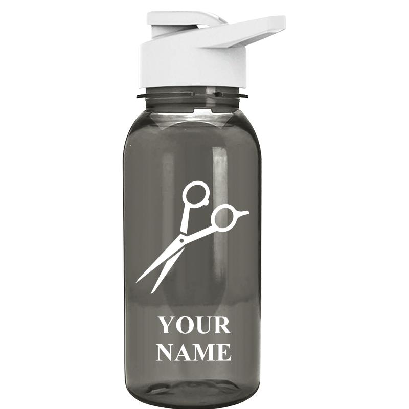 WATER BOTTLE 18OZ GRAY