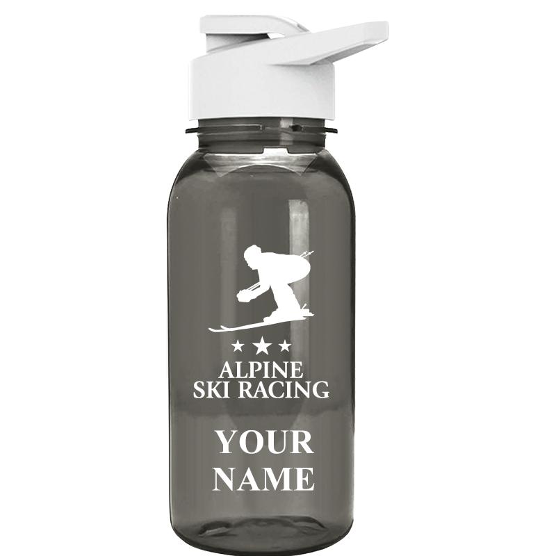 WATER BOTTLE 18OZ GRAY