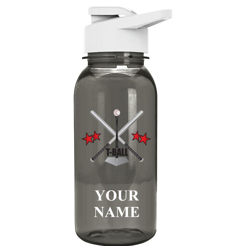 WATER BOTTLE 18OZ GRAY