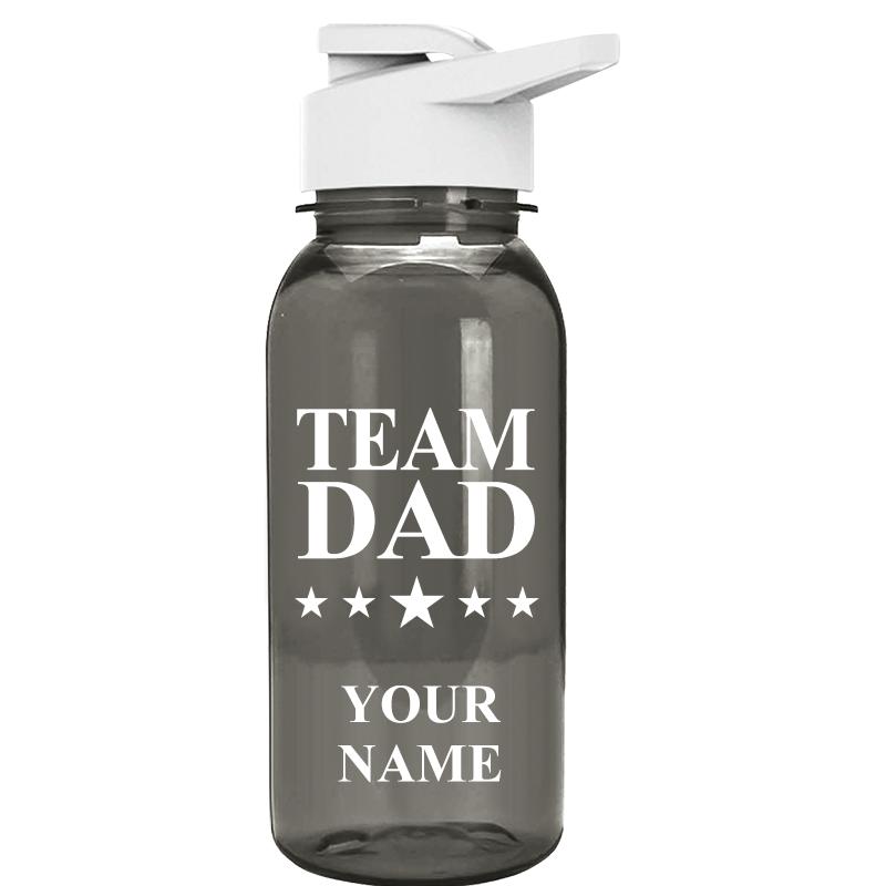 WATER BOTTLE 18OZ GRAY