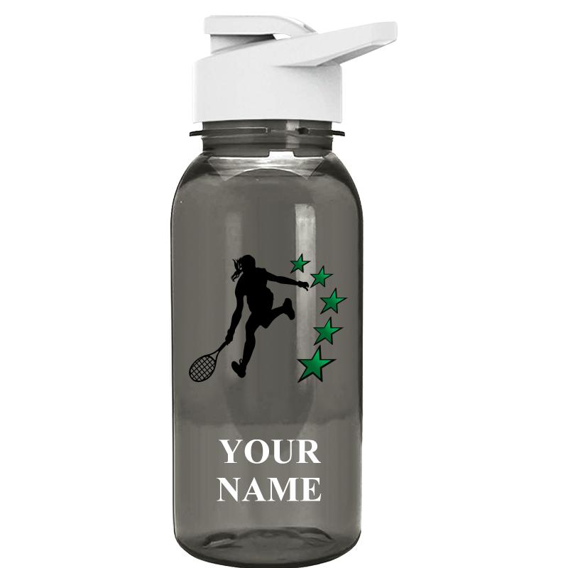WATER BOTTLE 18OZ GRAY