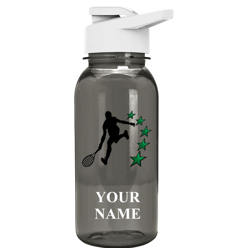 WATER BOTTLE 18OZ GRAY