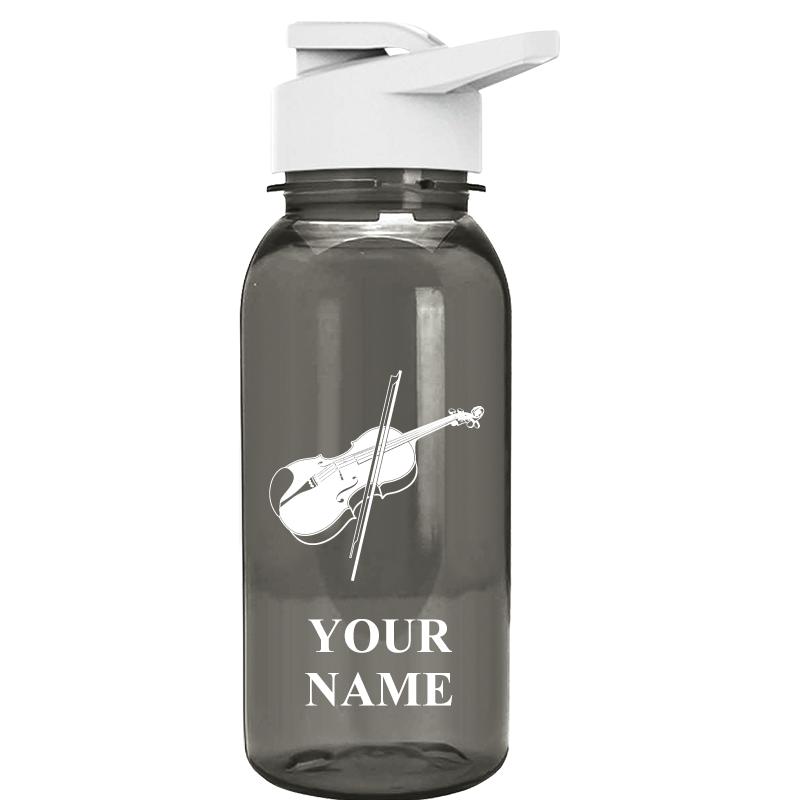 WATER BOTTLE 18OZ GRAY