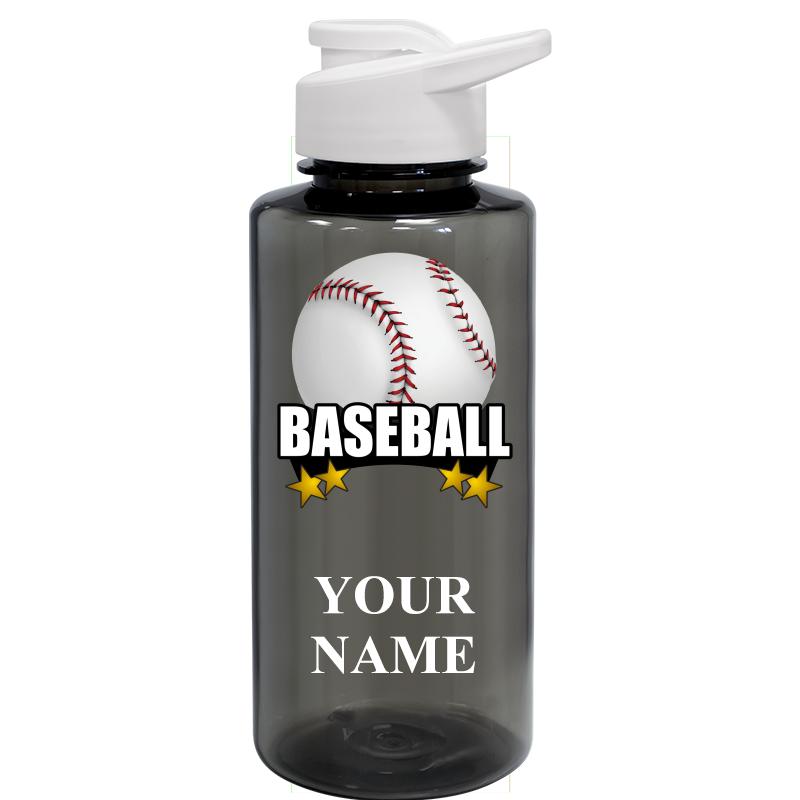 WATER BOTTLE 36OZ GRAY