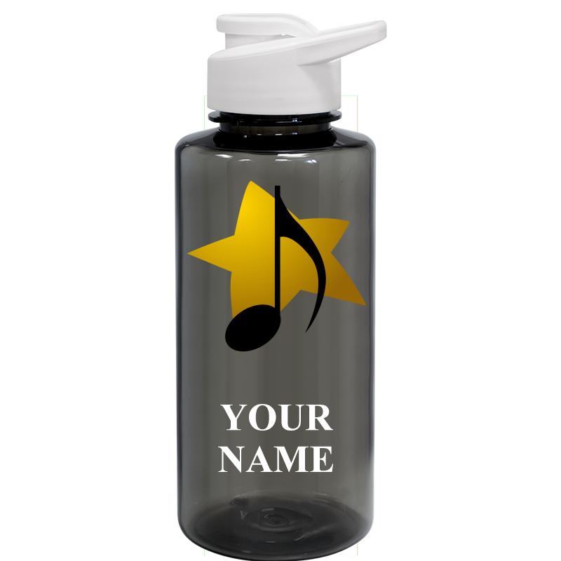 WATER BOTTLE 36OZ GRAY