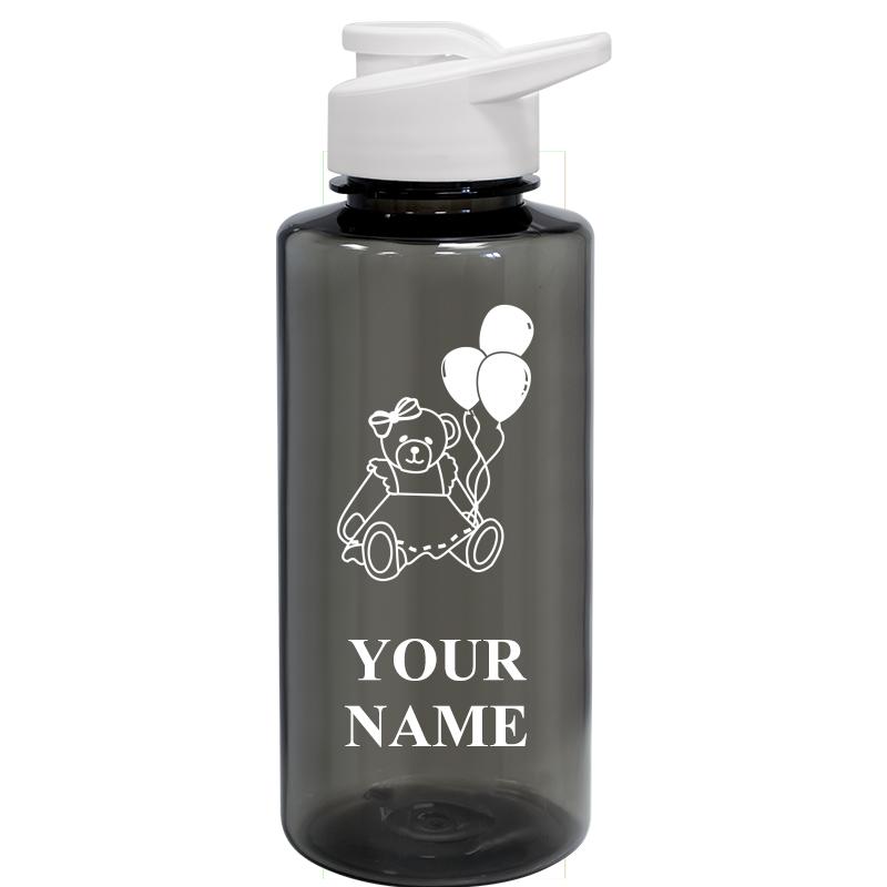 WATER BOTTLE 36OZ GRAY