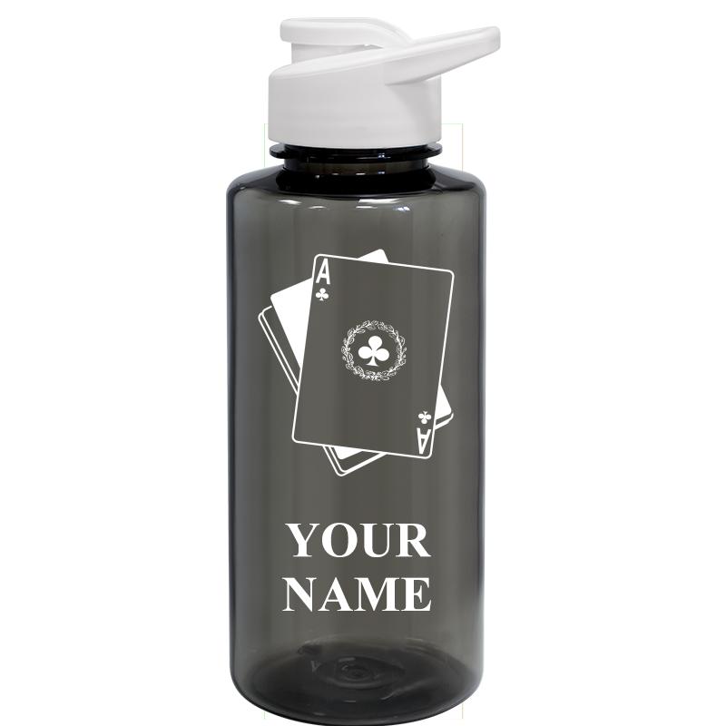 WATER BOTTLE 36OZ GRAY