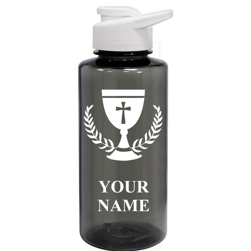 WATER BOTTLE 36OZ GRAY