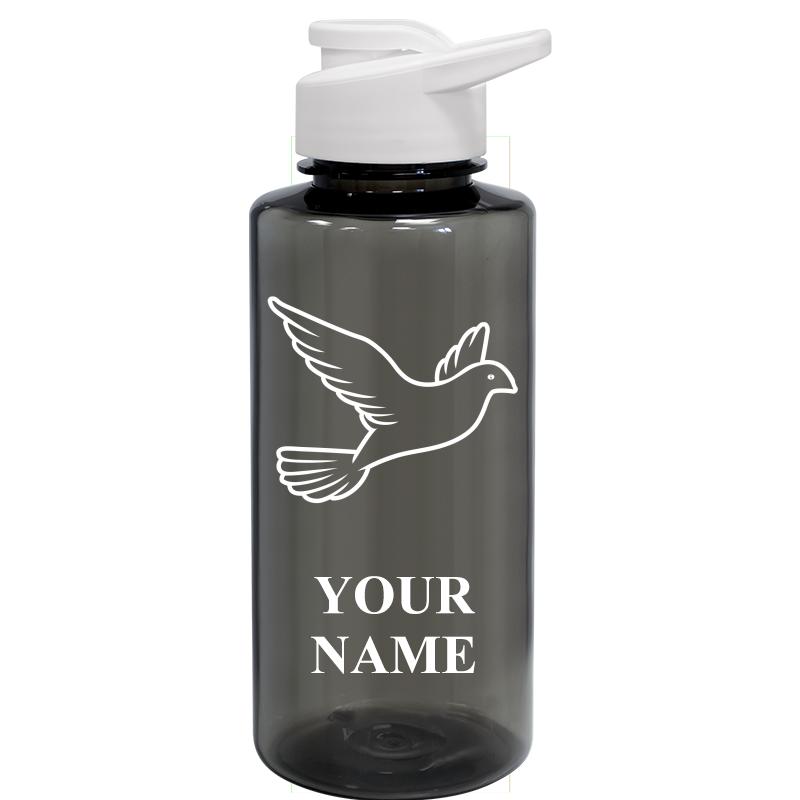 WATER BOTTLE 36OZ GRAY