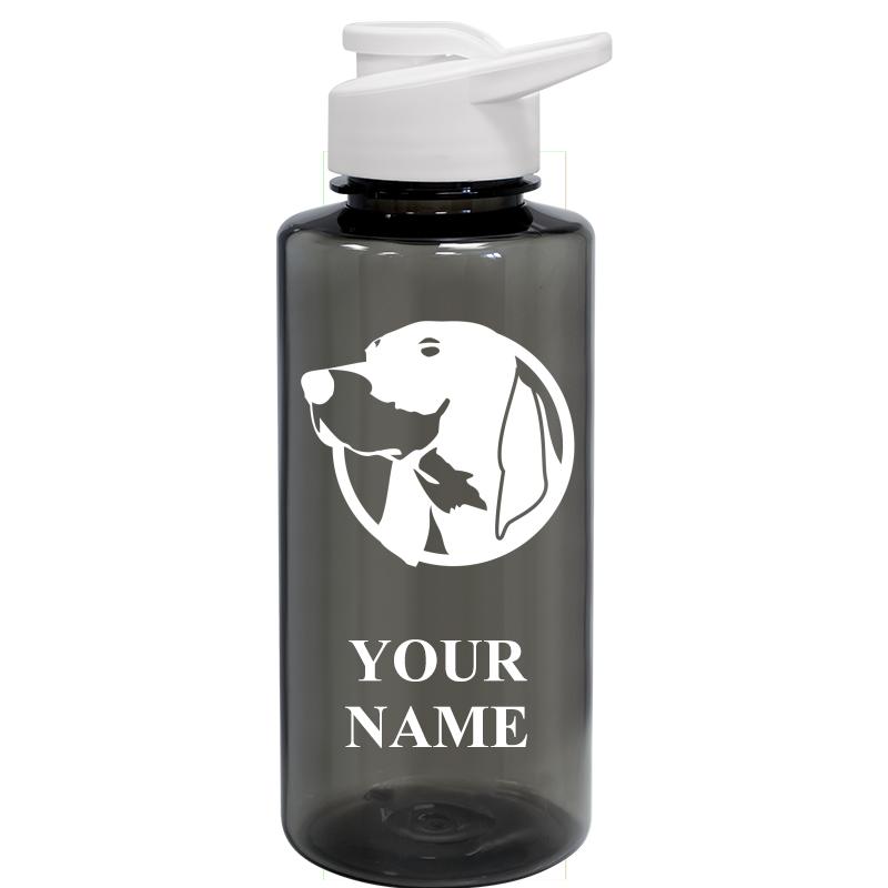 WATER BOTTLE 36OZ GRAY