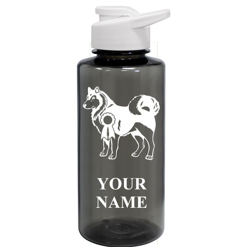 WATER BOTTLE 36OZ GRAY