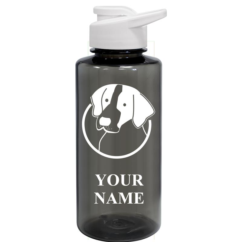 WATER BOTTLE 36OZ GRAY