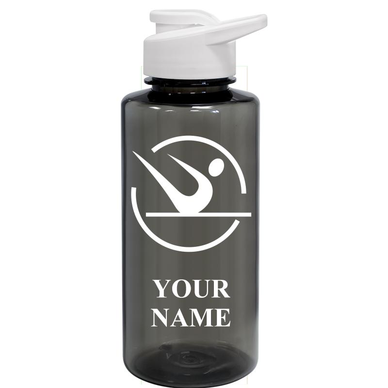 WATER BOTTLE 36OZ GRAY