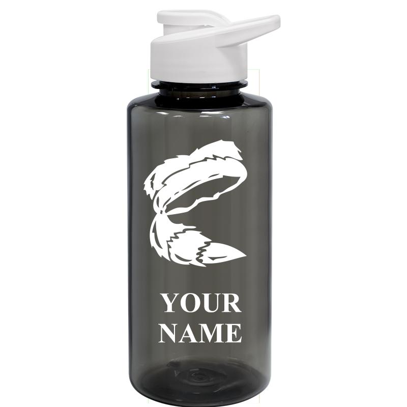 WATER BOTTLE 36OZ GRAY