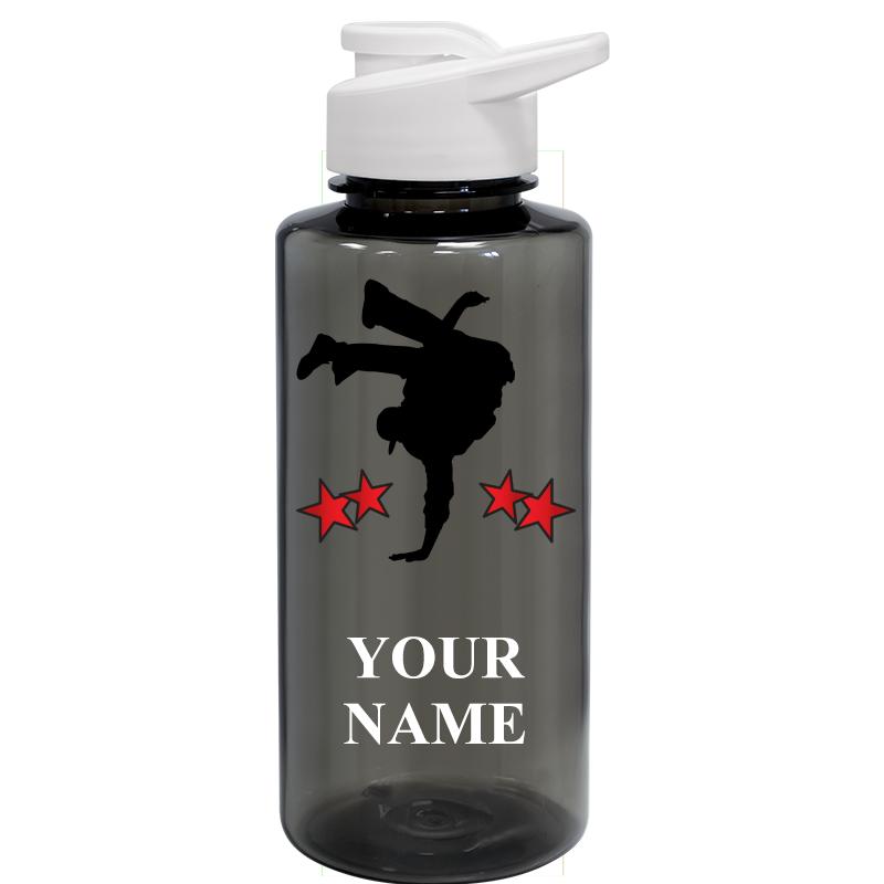 WATER BOTTLE 36OZ GRAY