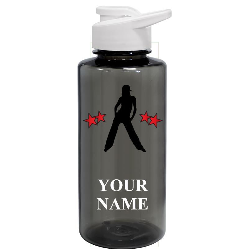 WATER BOTTLE 36OZ GRAY