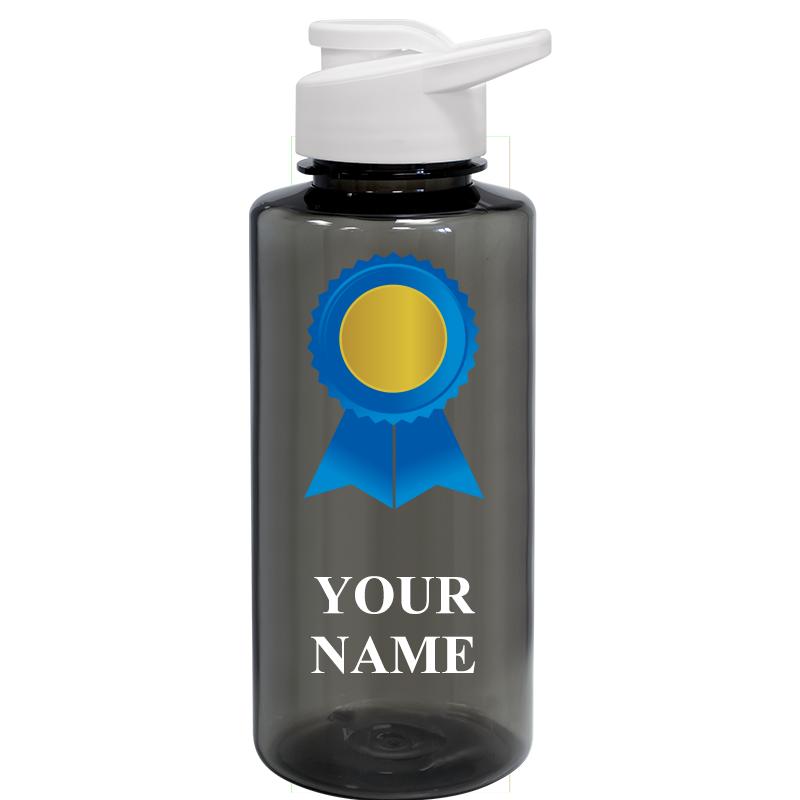 WATER BOTTLE 36OZ GRAY