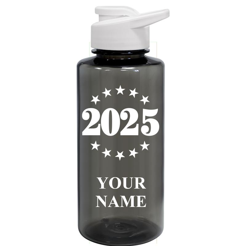 WATER BOTTLE 36OZ GRAY