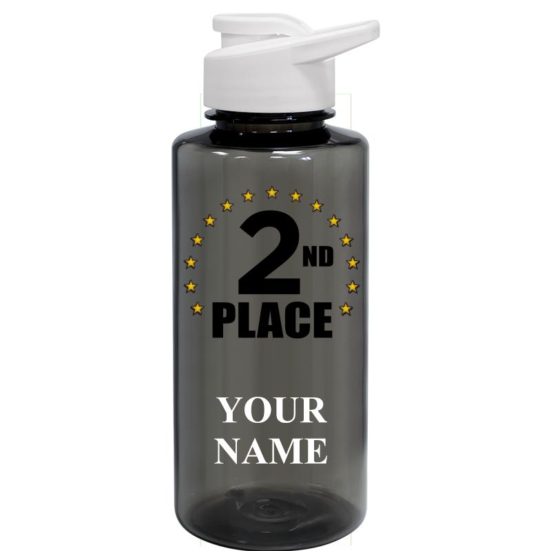 WATER BOTTLE 36OZ GRAY