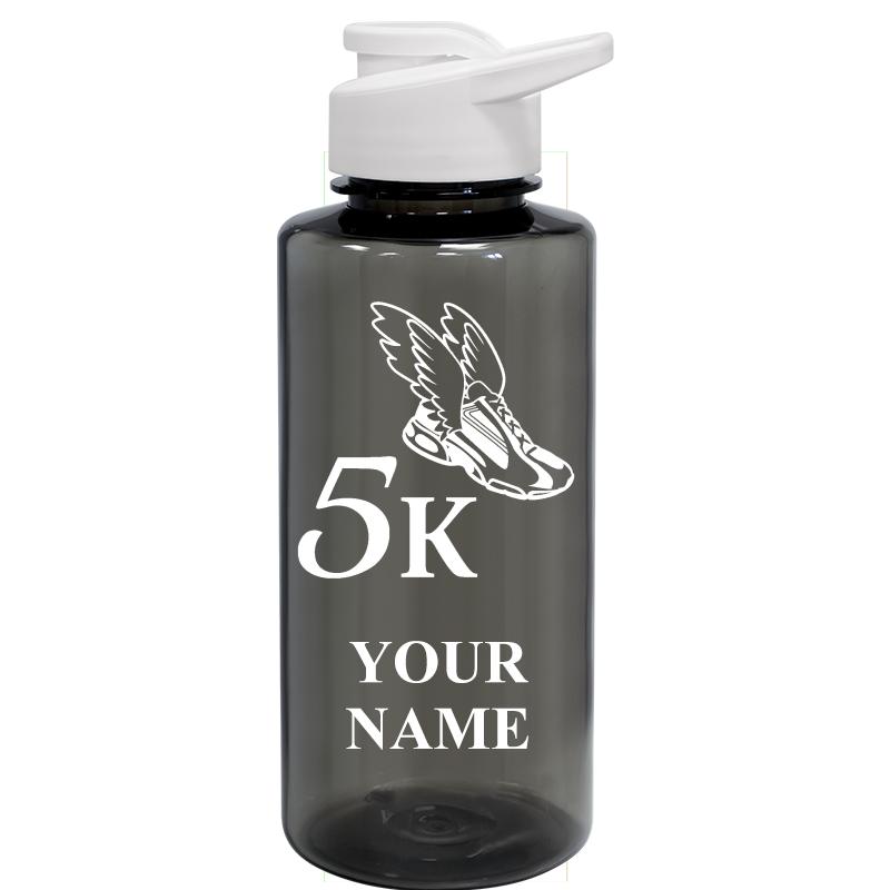 WATER BOTTLE 36OZ GRAY