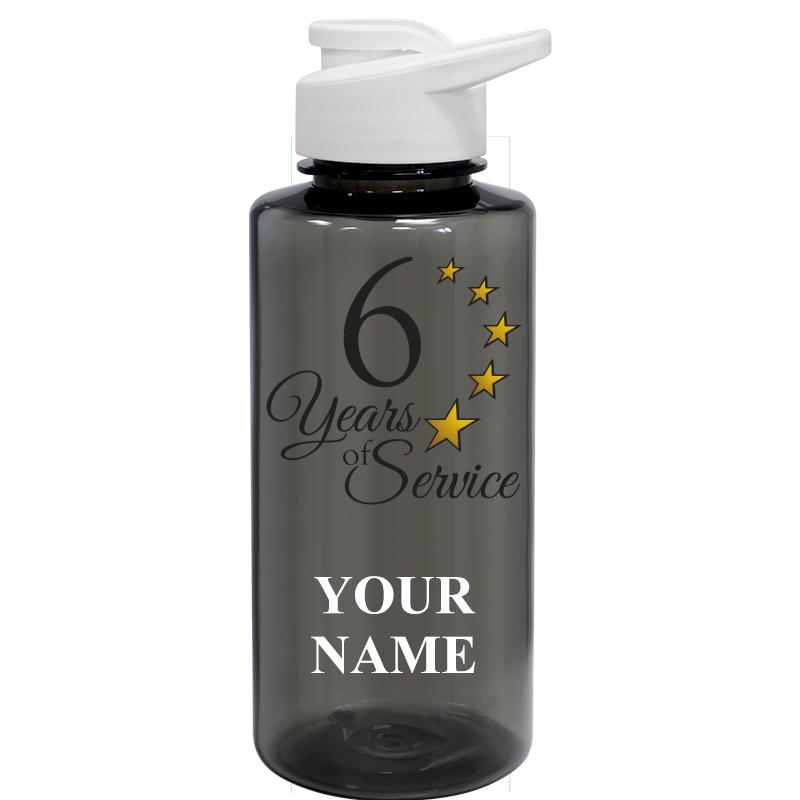 WATER BOTTLE 36OZ GRAY