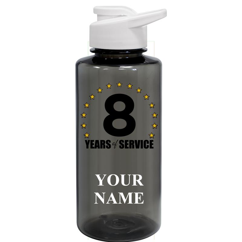 WATER BOTTLE 36OZ GRAY