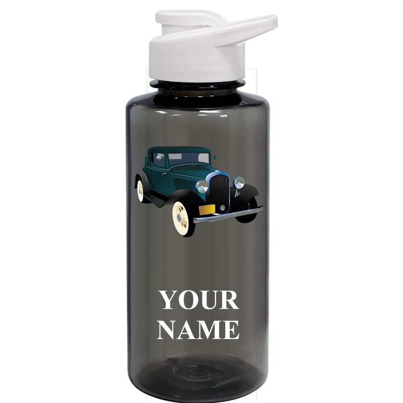 WATER BOTTLE 36OZ GRAY