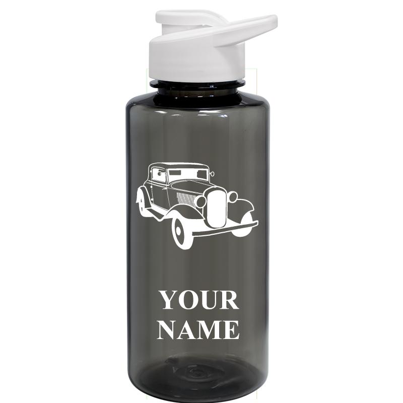 WATER BOTTLE 36OZ GRAY