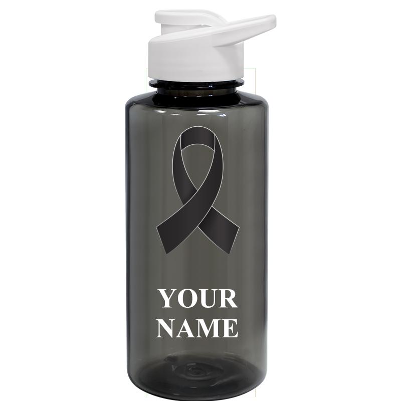 WATER BOTTLE 36OZ GRAY