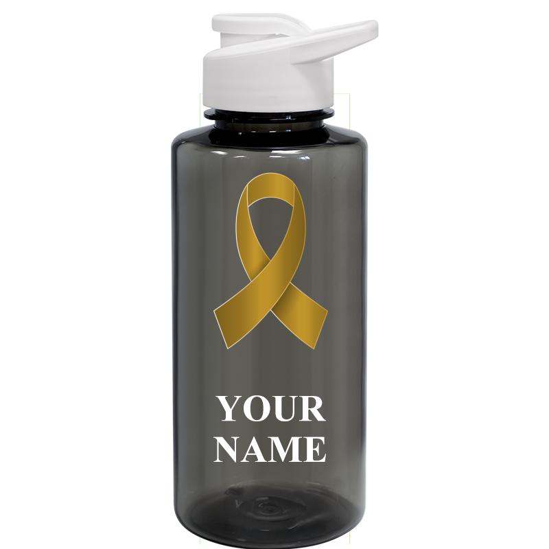 WATER BOTTLE 36OZ GRAY