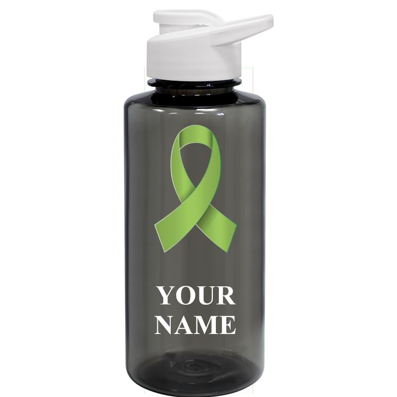 WATER BOTTLE 36OZ GRAY