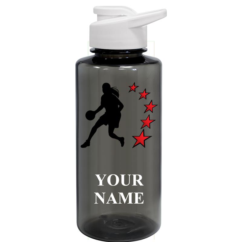 WATER BOTTLE 36OZ GRAY