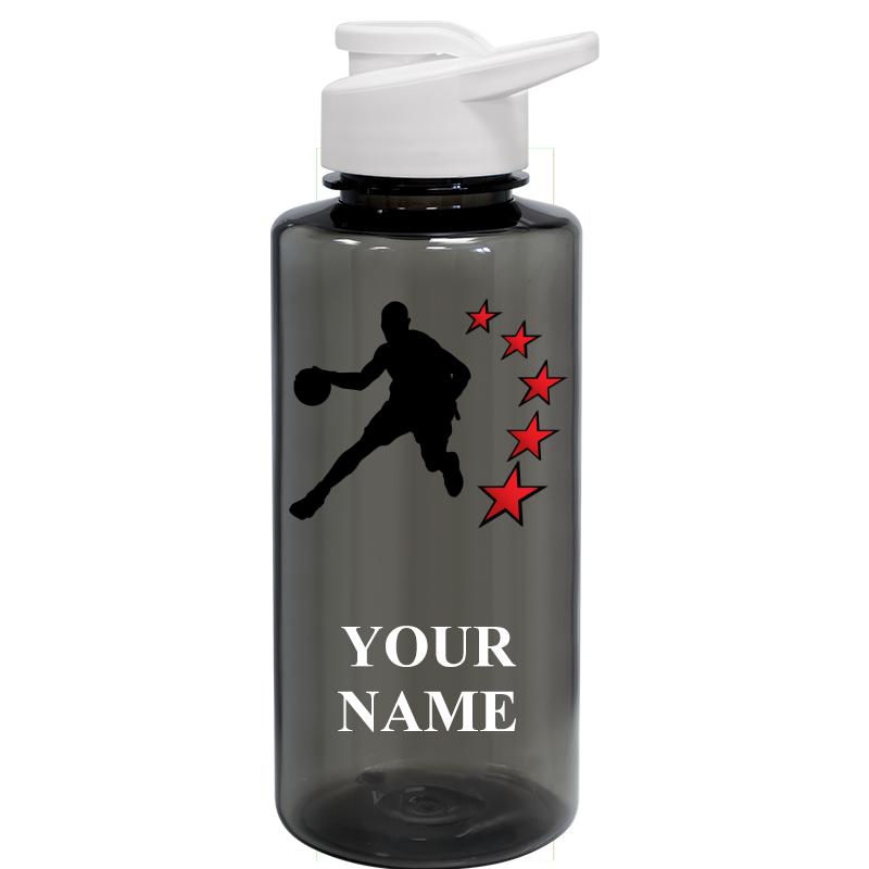 WATER BOTTLE 36OZ GRAY