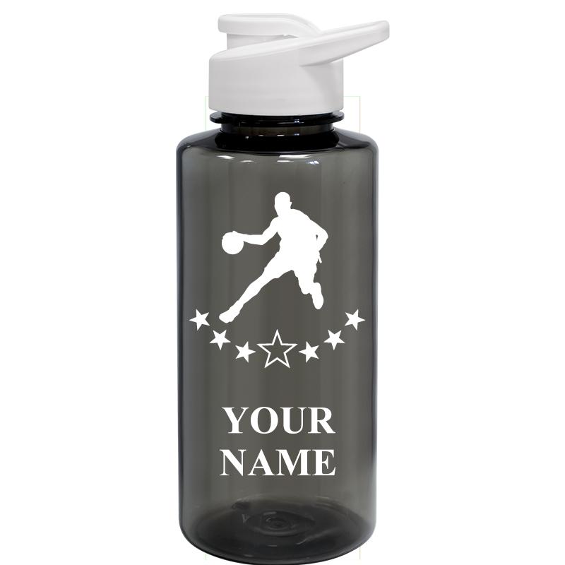 WATER BOTTLE 36OZ GRAY