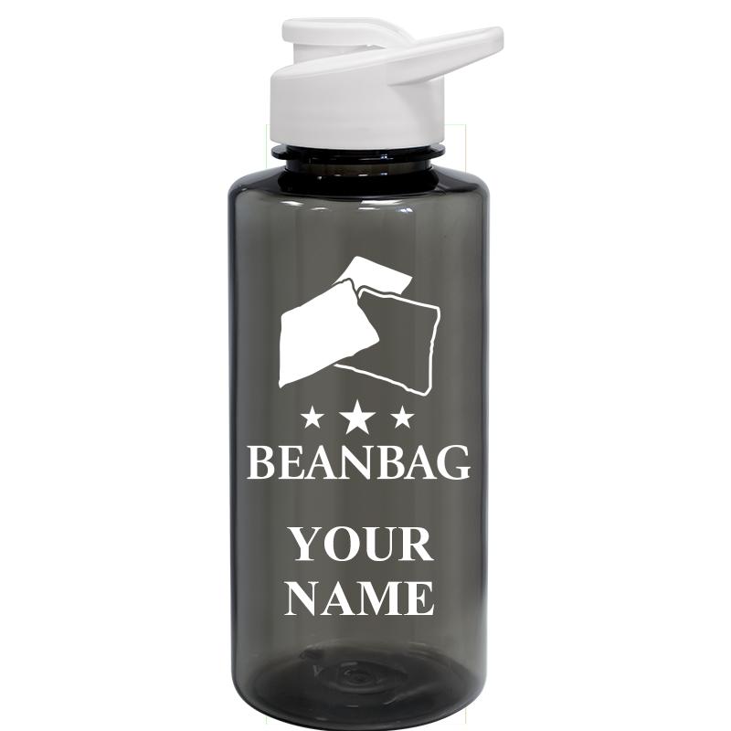 WATER BOTTLE 36OZ GRAY