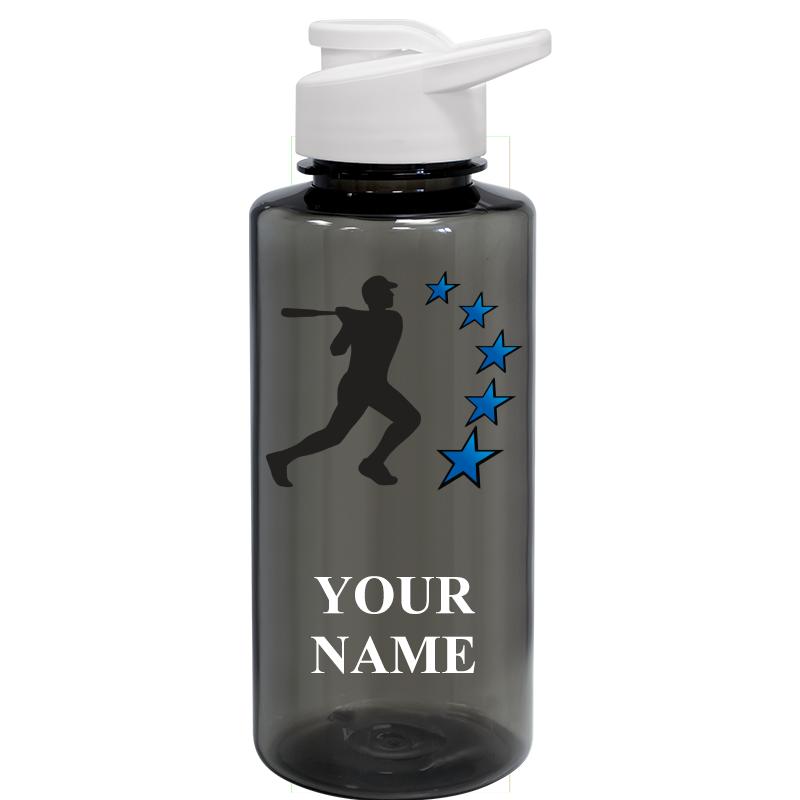 WATER BOTTLE 36OZ GRAY