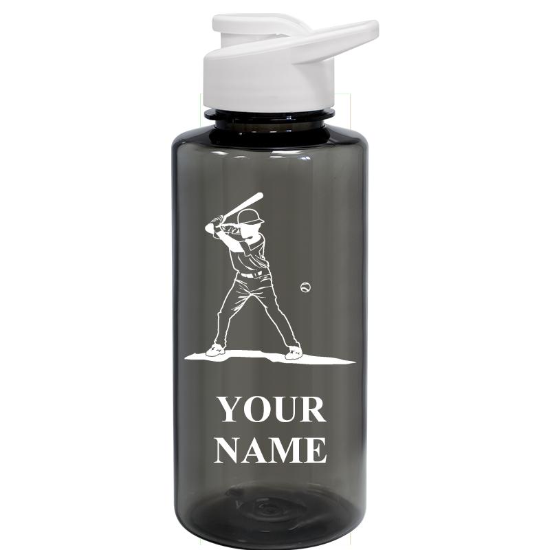 WATER BOTTLE 36OZ GRAY