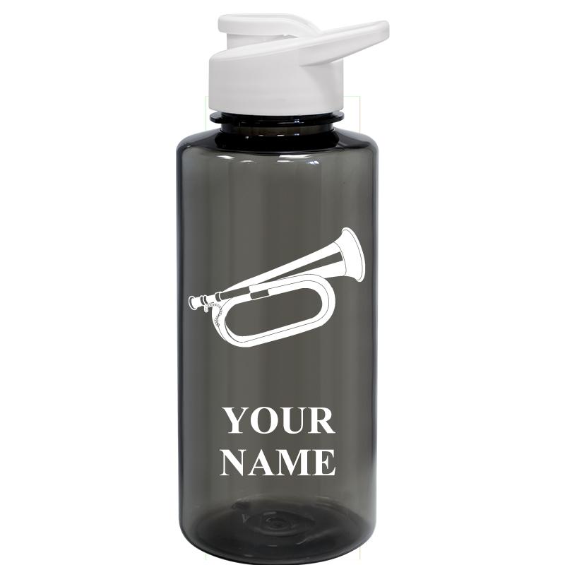 WATER BOTTLE 36OZ GRAY
