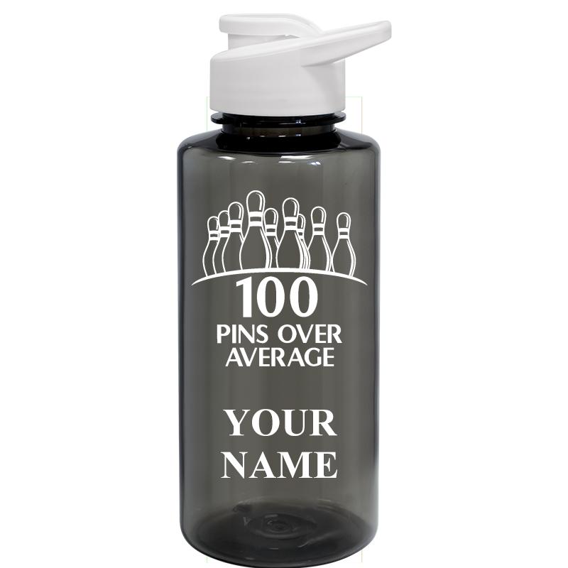 WATER BOTTLE 36OZ GRAY