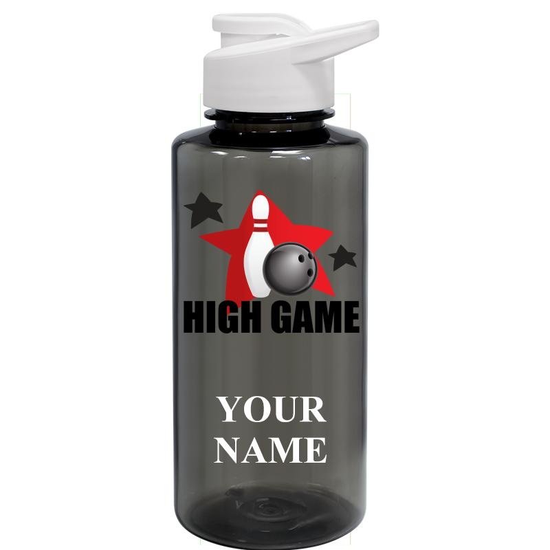 WATER BOTTLE 36OZ GRAY