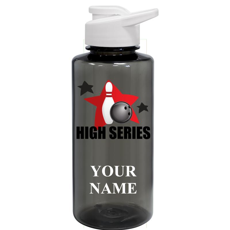 WATER BOTTLE 36OZ GRAY
