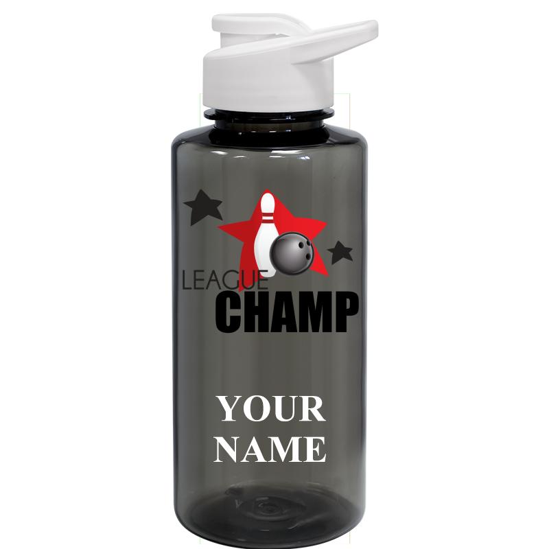 WATER BOTTLE 36OZ GRAY