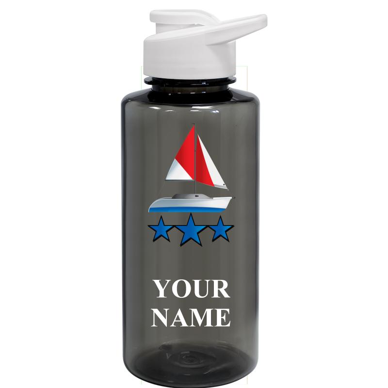 WATER BOTTLE 36OZ GRAY