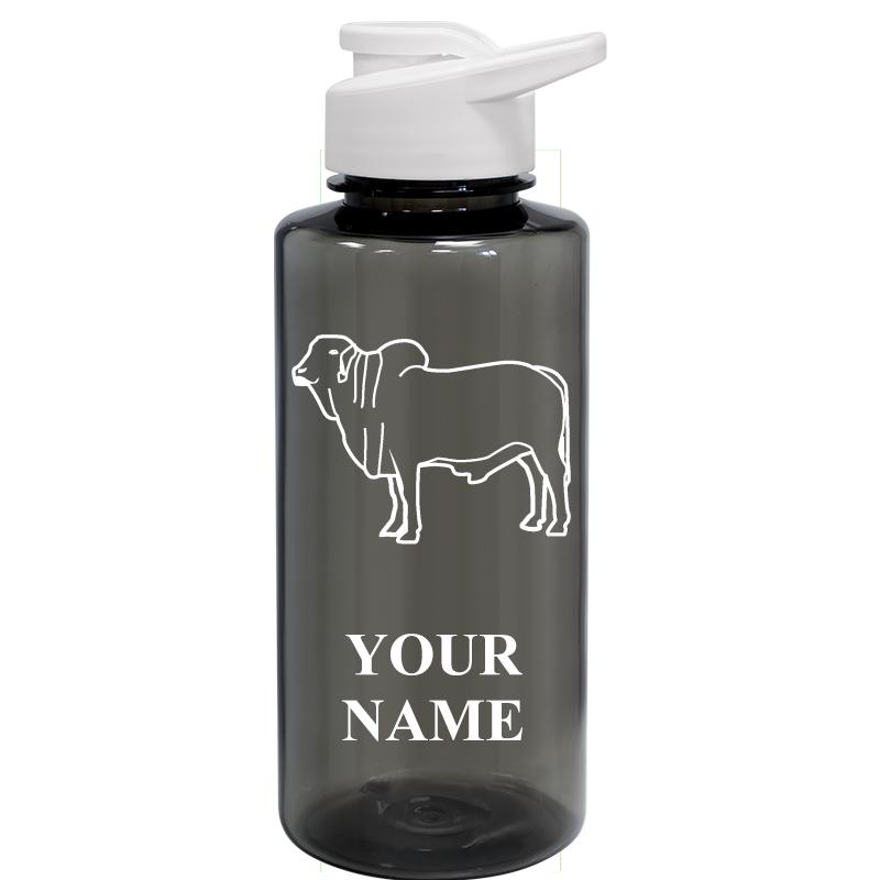 WATER BOTTLE 36OZ GRAY