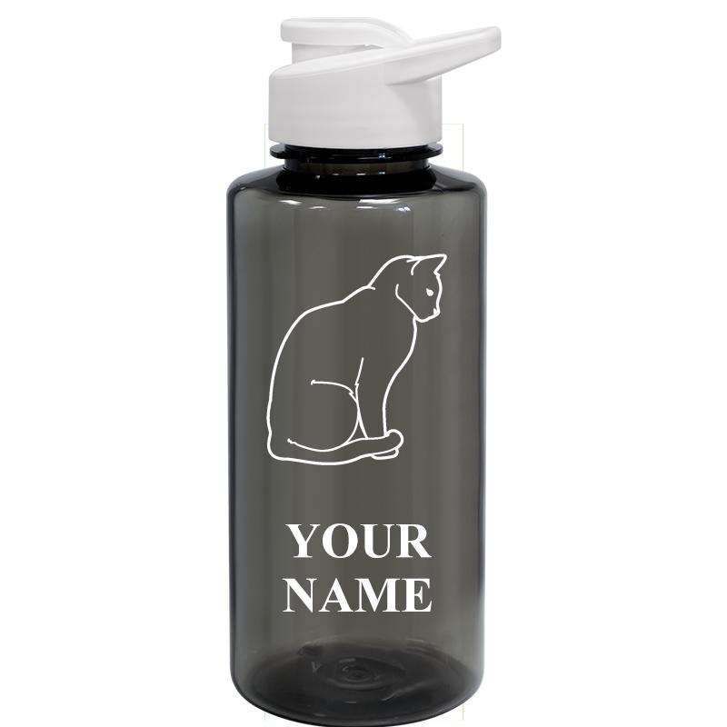 WATER BOTTLE 36OZ GRAY