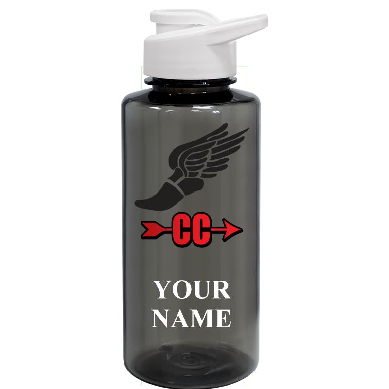 WATER BOTTLE 36OZ GRAY