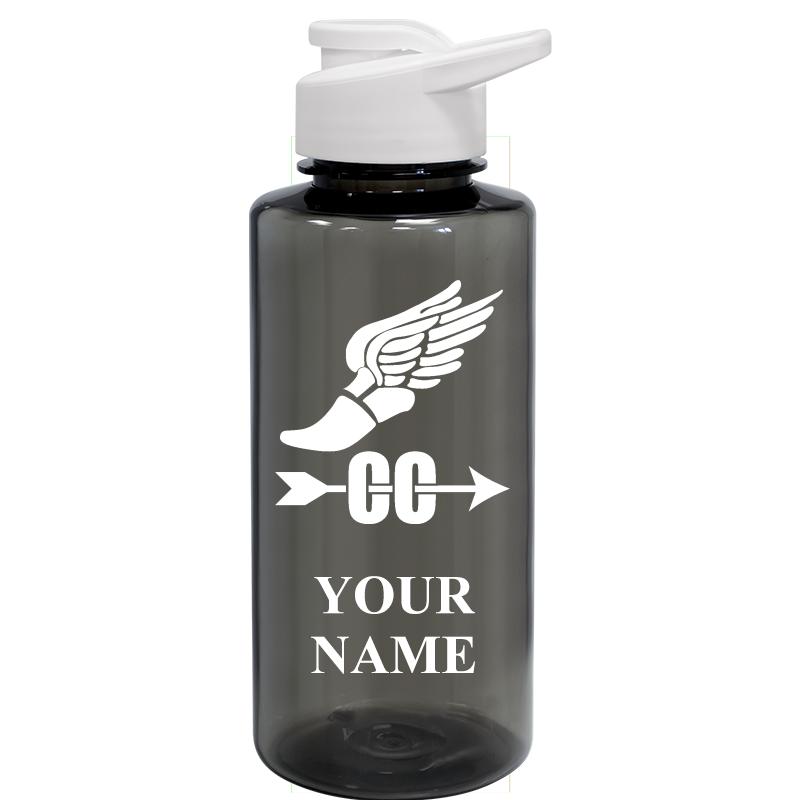 WATER BOTTLE 36OZ GRAY